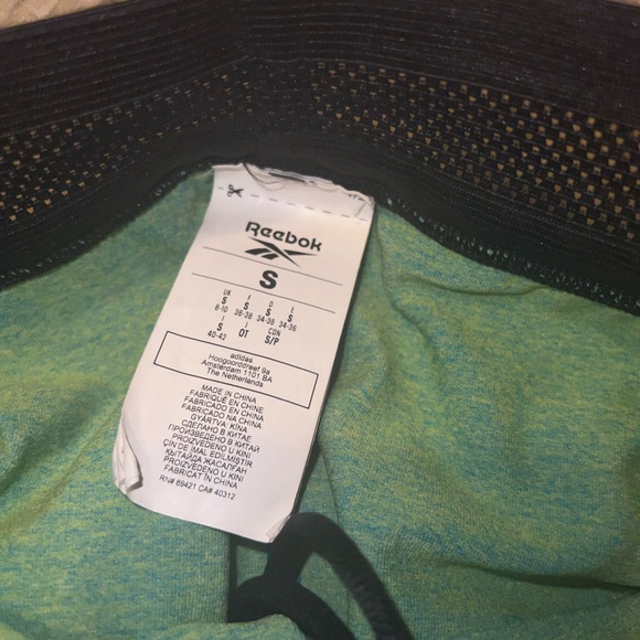 REEBOK CROSSFIT GAMES 2020 Capris sz S Blue Legging - Picture 4 of 5